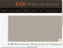 Tablet Screenshot of kmrprocessservers.com